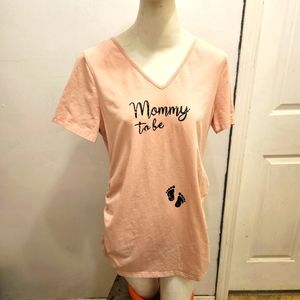 NWOT!!! Mommy To Be with Footprints Shein Sz XXL